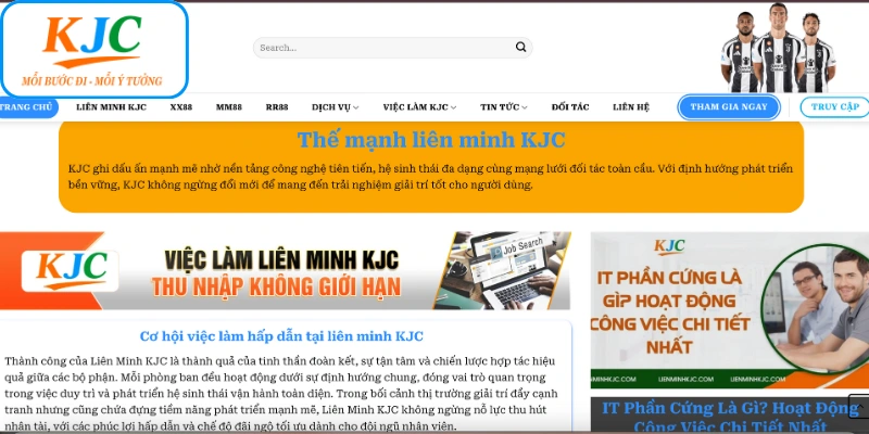 Điểm mạnh khác biệt làm nên thương hiệu KJC
